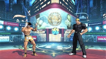 Joe Higashi vs Ryuji Yamazaki (Hardest AI) - KOF XIV