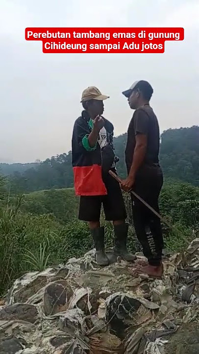 Gunung emas Cihideung terjadi lagi di paributkeun oleh premanisme