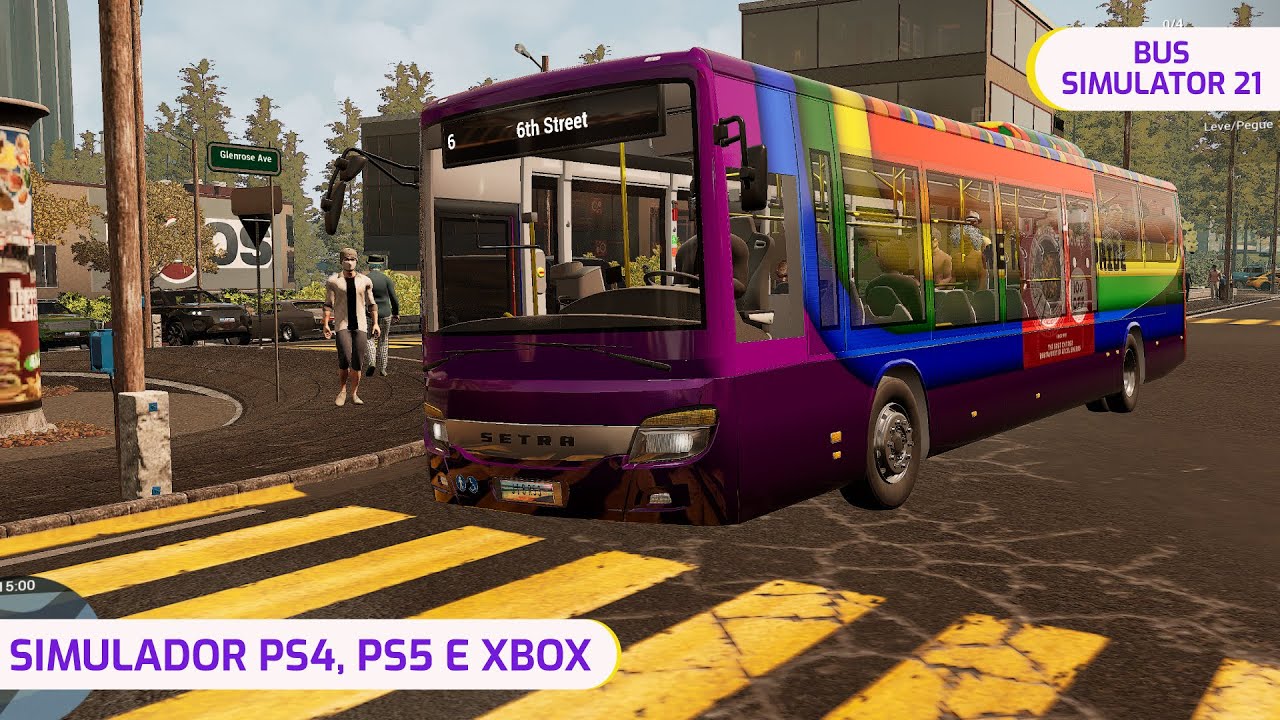 Primeiro Simulador de Ônibus para Consoles - Bus Simulator 18 (PS4 e Xbox  One) 