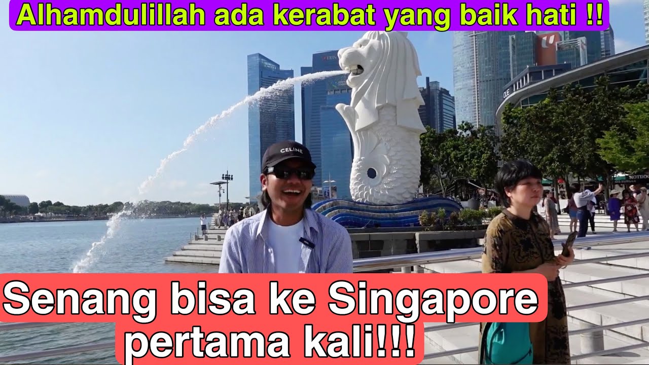 AKHIRNYA SAMPAI DI SINGAPORE !! DI JEMPUT KERABAT DAN DI AJAK KELILING SINGAPORE !!