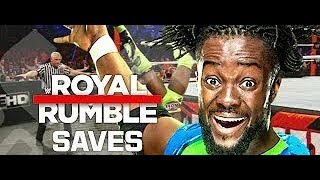 Kofi Kingston all royal rumble unbelievable  match saves #royalrumble