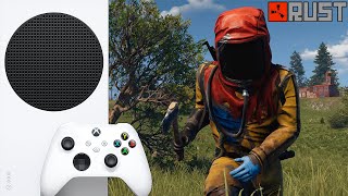 Rust Console Edition Xbox Series S Геймплей 60 FPS