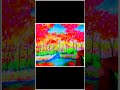 ❤️☘️❤️☘️❤️#shorts #short #art #youtubeshorts #love #trending | Scenery Drawing Is REALLY This Simple