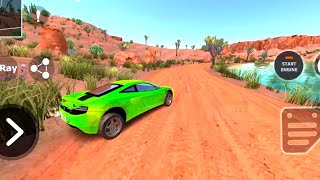 Mountain Desert Car Game Android Mobile | Best Stunt Fast Speed Drive X Game screenshot 1
