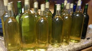 Making niagara white wine using frozen grape juice concentrate. for 5
gallons start with 10 cans concentrate, 6.5 pounds sugar, enough
wate...