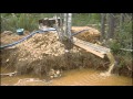 Recreational gold digging at Tankavaara, Finland