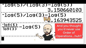 How To Enter Logs Into The TI84