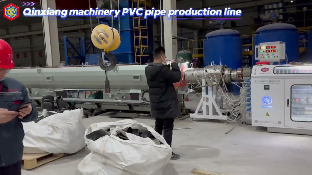 110-315 PVC Pipe Extrusion Line