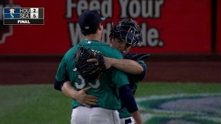 HOU@SEA: Smith strikes out Rasmus to notch the save
