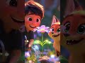The Golden Flower Garden | Cute 3D Animation Short #magic #3danimation #friendship #animation