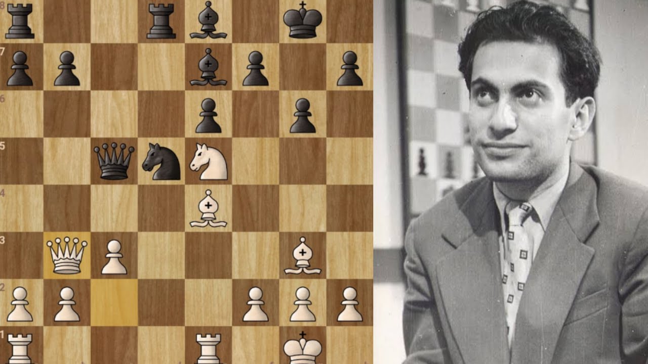 Tal Best Chess Game|Mikhail Tal Best Sacrifice Chess Game 