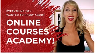 Online Courses Academy - A step-by-step implementation program for creating an online course