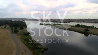 Skystock.tv - Columbia River - Richland, Wa