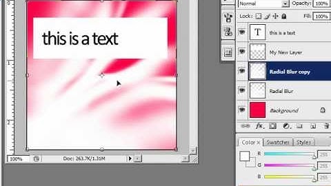ThinkTutorial.com: How to flip a layer vertically on Adobe Photoshop?