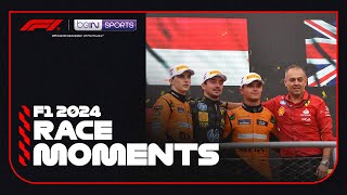Podium Celebrations | Formula 1 Italian Grand Prix 2024