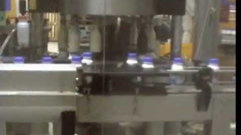 IC Filling Systems- Rotary 12 Head Hot Melt Labeller - Pre cut labels