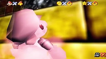 SM64 Cheat Code - full sparkling light brown mario (March)