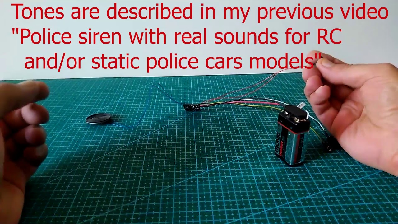The Smallest Police Siren In The World? - version 1 - YouTube
