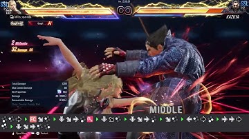 Tekken 8 season 2 Lili heat dash combos