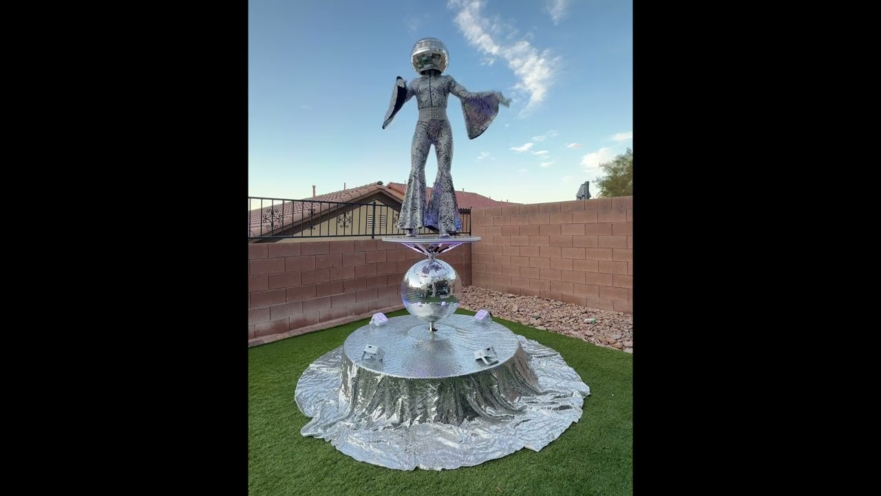 Disco Luxe Platform in Silver and Gold — video preview