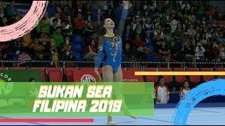 EMAS Farah Ann | All Around Individu | Sukan SEA 2019 | Astro Arena