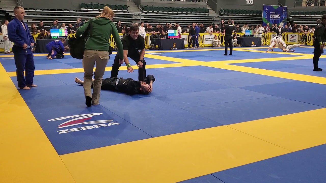 Ezekiel Choke Finish — IBJJF Portland Open 2020