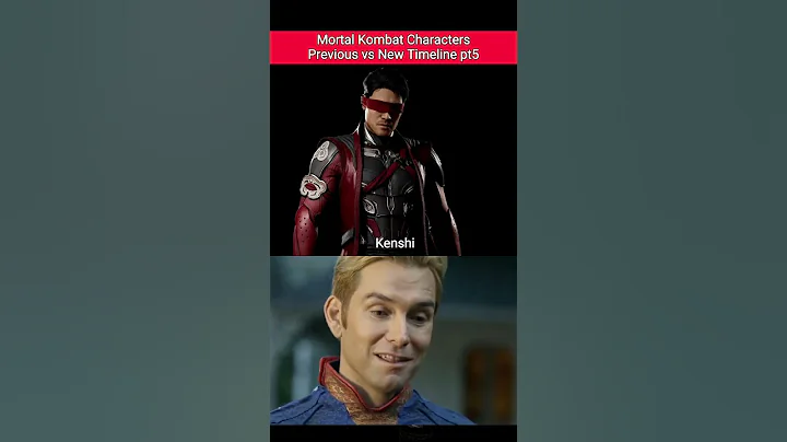 Mortal Kombat Characters Previous vs New Timeline pt5..#shorts #youtubeshorts #gaming