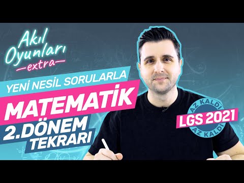 Yeni Nesil Sorularla 8. Sınıf Matematik 2. Dönem Tekrarı, Test Çözümü (LGS Tarzı) | Ozan Alper