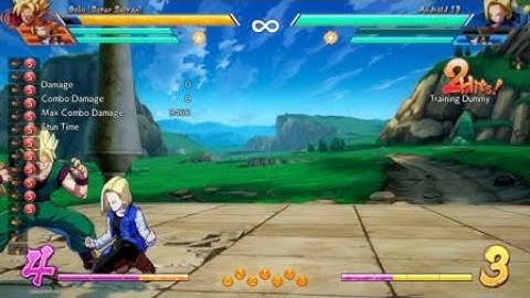 DBFZ - Android 18 blockstring/mix up