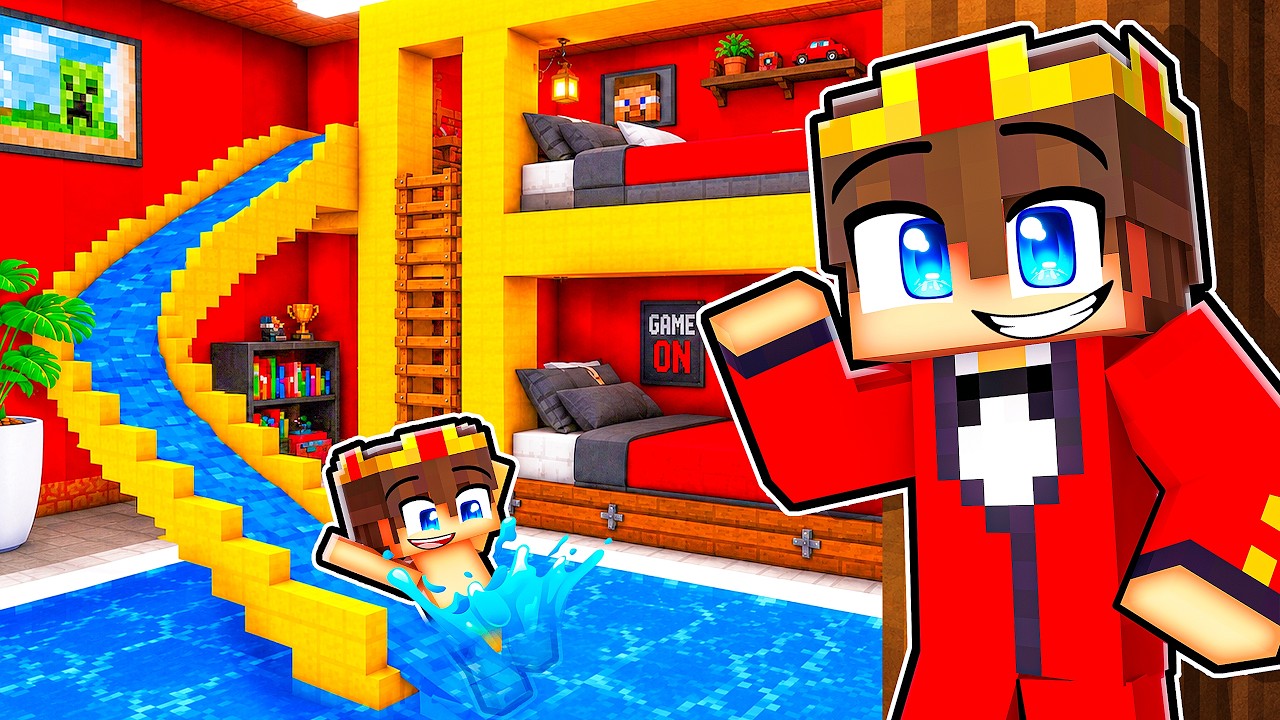 Ich BAUE das TRAUMZIMMER von meinem Sohn in Minecraft!