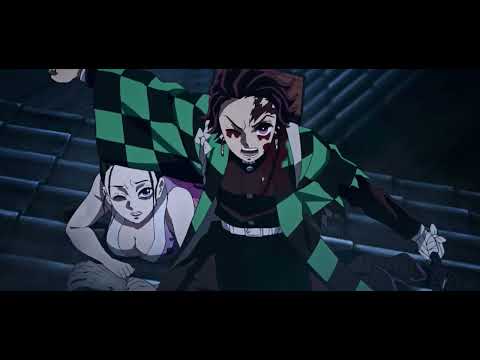 鬼滅の刃 遊郭編 9話 戦闘シーン 炭治郎が雛鶴を救う