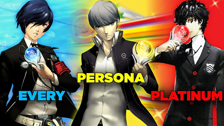 I Got EVERY Persona Platinum Trophy in ONE Video...
