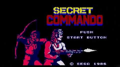 Secret Command (Sega Master System) Longplay