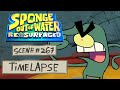 Sponge Out of Water Resurfaced - Scene 267 Timelapse