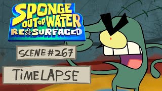 Sponge Out of Water Resurfaced - Scene 267 Timelapse