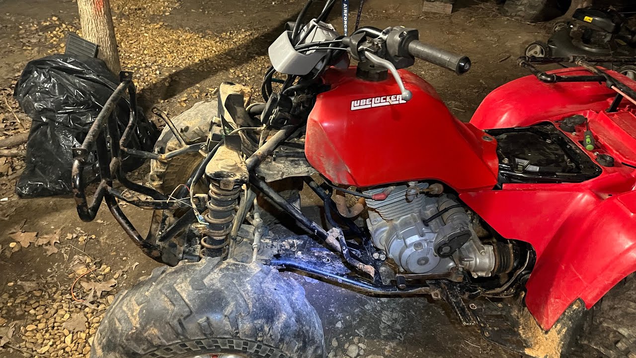 Honda fourtrax 300 lost spark 