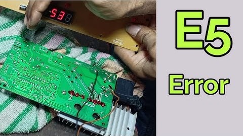 E5 error?