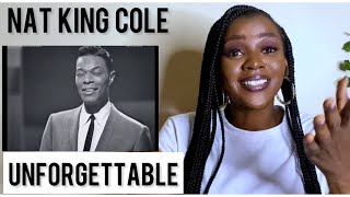 NAT KING COLE - Unforgettable REACTION