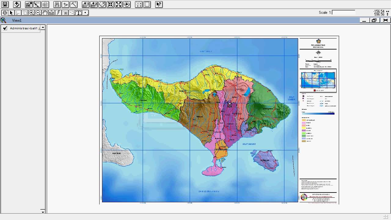 Digitasi Peta  Provinsi Bali  Dengan Arc View 3 3 YouTube
