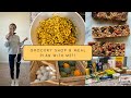 GROCERY HAUL || MEAL PLANNING || HEALTHY SNACK &amp; MEAL IDEAS|| REALISTIC &amp; BALANCED DIET