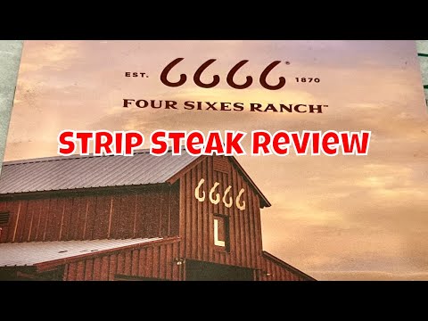 6666's Four Sixes Ranch Beef Strip Steak Review Yellowstone Show