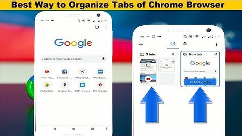 How to Create Group of Tabs in Google Chrome Android