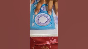 how many rotate my pen in #spirograph #satisfying #art #spiroart #spirography #relaxing #drawing