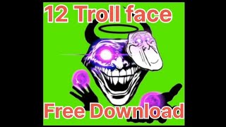 Troll Face Green Screen Free Download Hd Transparent Meme Template 2025