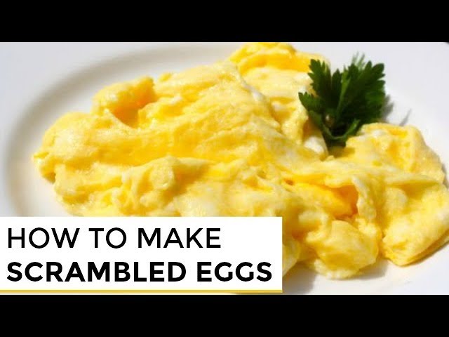 How To Make Really Good Scrambled Eggs Youtube