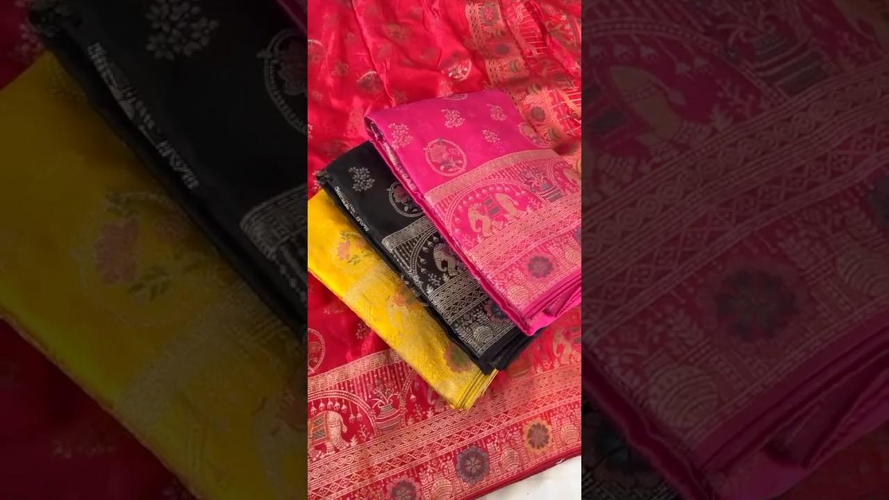 Soft Silk Banarasi Weaving Saree