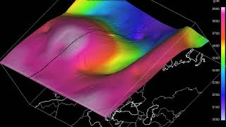 GFS Geopotential height and MSLP in 3D   Severe Weather Europe  Andrej Flis (@Recretos)
