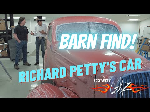 We Found Richard Petty's Car in a Barn! The Richard Petty Story - Stacey David's Gearz S8 E6