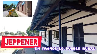 JEPPENER, LA ESTACIÓN DE UN TRANQUILO PUEBLO RURAL EN LAS VÍAS A CHASCOMÚS