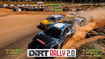 LIVE| Event 6 - LATVIA Autocross E-SPORTS 2025